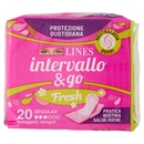 Lines intervallo & go Regular Fresh 20 pz